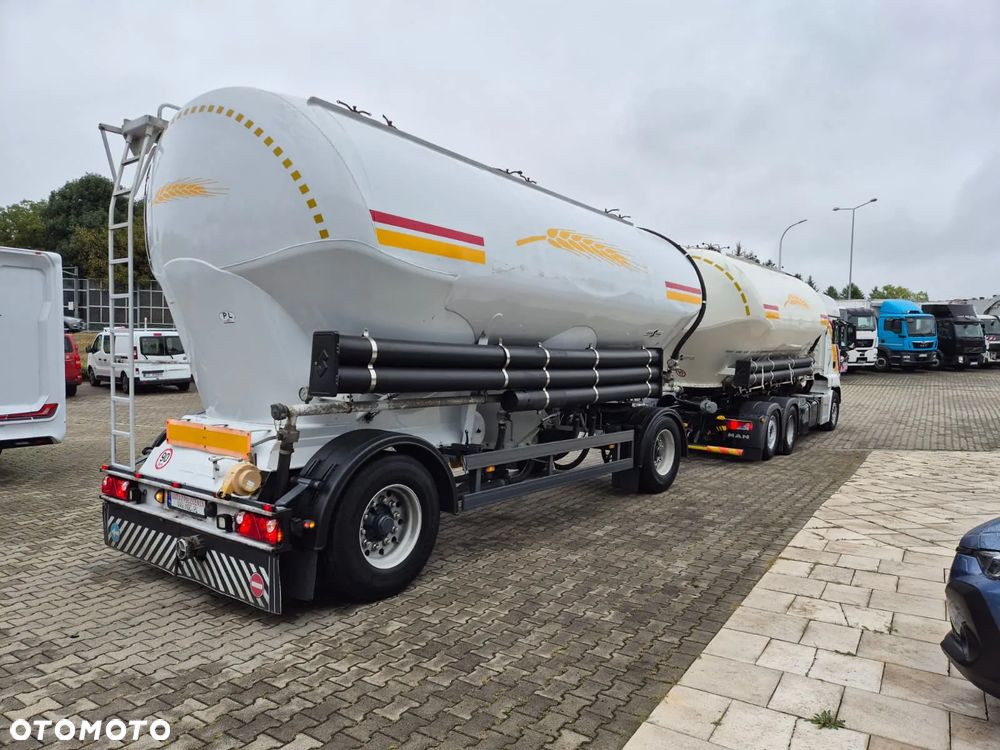MAN TGS 26.480 / 6X2 / ADR /  NACZEPA I ZABUDOWA SPRITZER SILO 28M3 / KOMPRESOR / MOŻLIWY TDT / TRANSPORT / 1 WŁ. / NOWE SPRZĘGŁO - 9