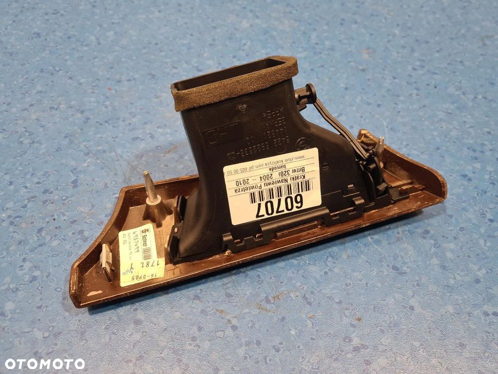 BMW 320I E90 KRATKI NAWIEWU POWIETRZA LEWA 69226330 - 10