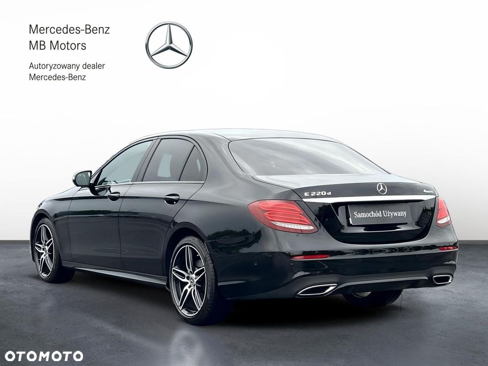 Mercedes-Benz Klasa E 220 d 4Matic 9G-TRONIC AMG Line - 4