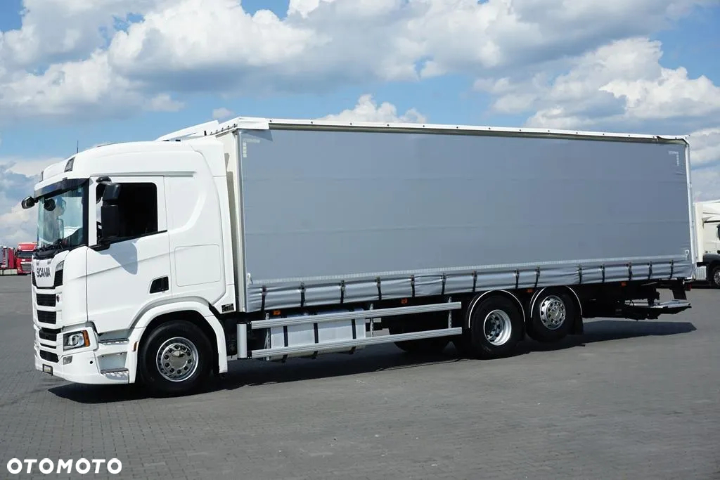 Scania R 410 / ACC / E 6  / FIRANKA + WINDA / DŁ. 9,5 M / 23 PALETY / RETARDER - 3