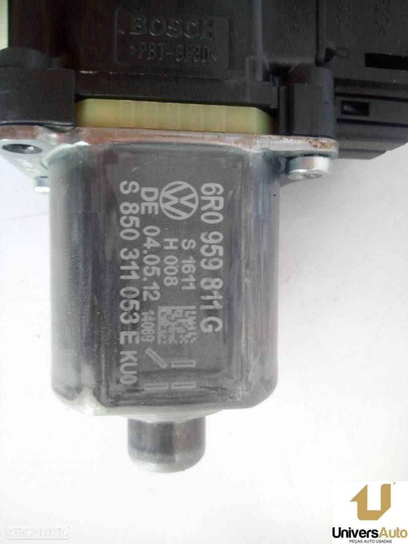 ELEVADOR DE VIDRO TRASEIRO ESQUERDO VOLKSWAGEN POLO 2012 -6R0959811G - 3