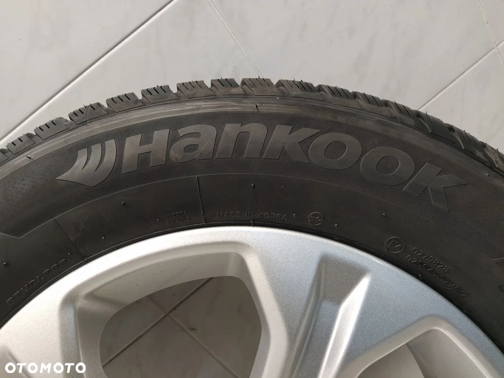 FORD C-MAX FOCUS KUGA MONDEO 7Jx17 ORYGINALNE FELGI ALUMINIOWE R17 ET50 5X108 OPONY HANKOOK 225/65 KOŁA ZIMA BIEŻNIK 8.81mm DEKIELKI FORD - 12