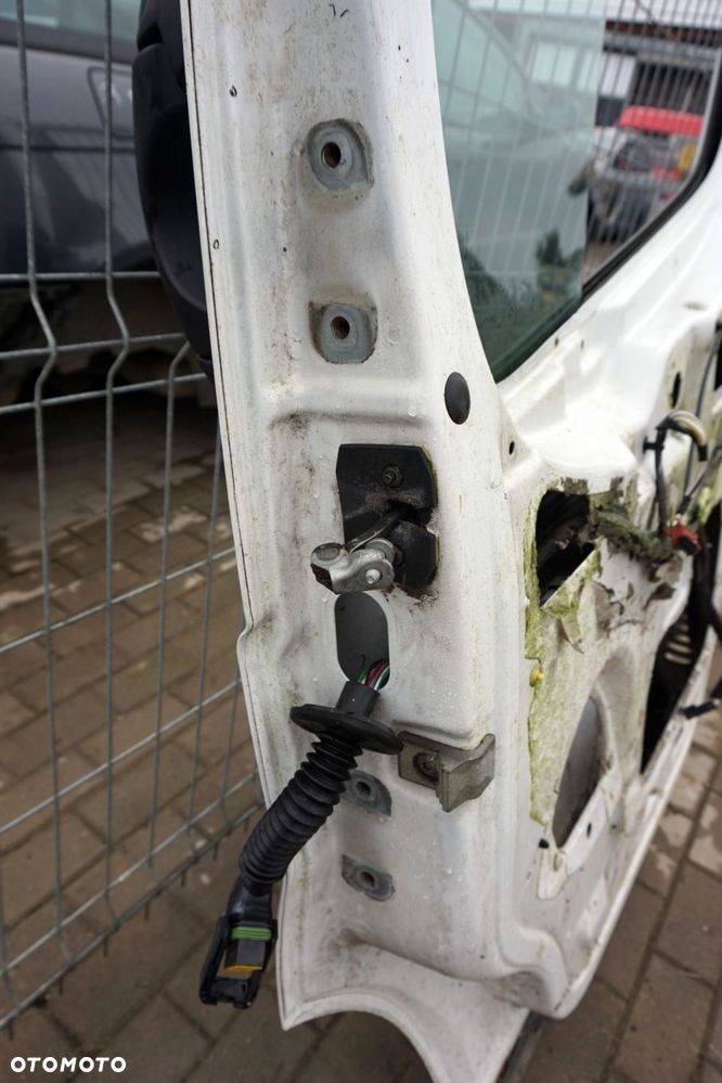 DRZWI PRZEDNIE PRAWE TRAFIC II  VIVARO PRIMASTAR BIAŁY RENAULT 2001-2014 - 8