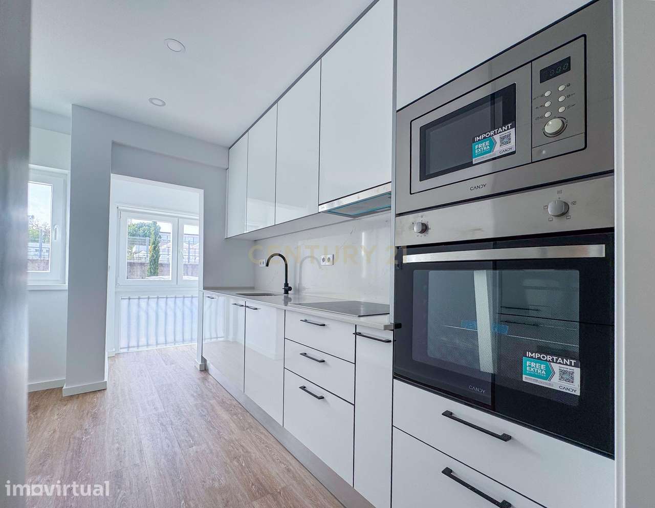T1 Remodelado a Estrear na Parede | Cozinha Equipada | Excelente Local - Grande imagem: 2/28