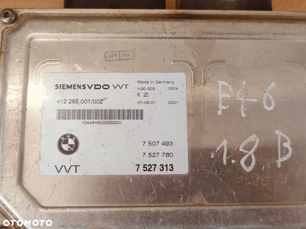 BMW 3 E46 E-46 1.8 STEROWNIK SILNIKA 412265001/002 - 3