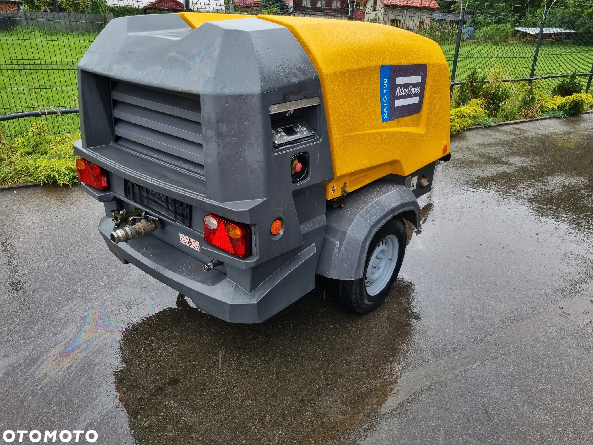 Atlas Copco XATS138 Kompresor Śrubowy Sprężarka 7,3m3 7-10bar Regulowane ciśnienie 2020 rok  687mtg z Norwegii - 2