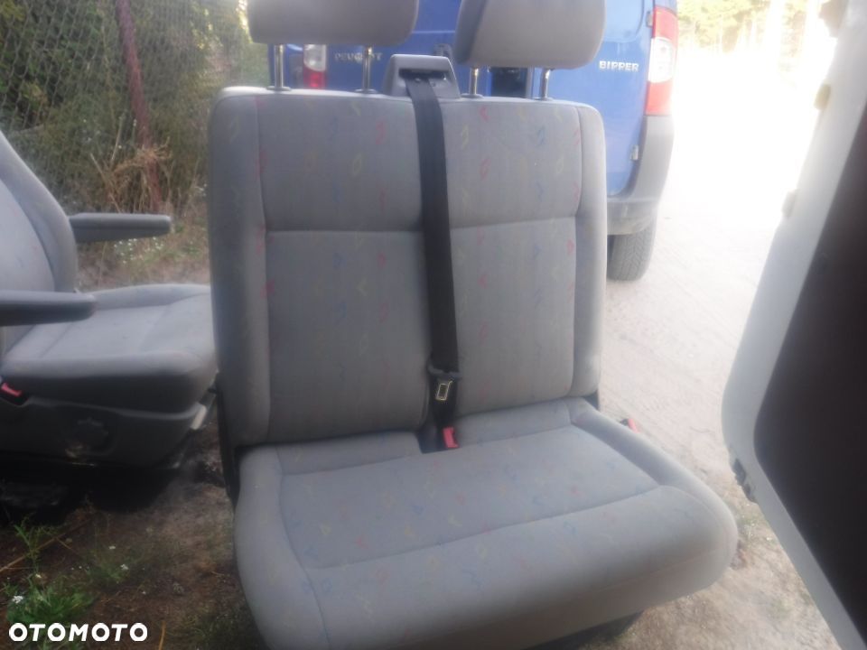 Vw T5 Multivan Caravelle kanapa lawa dwojka fotel pasazera EUROPA - 4