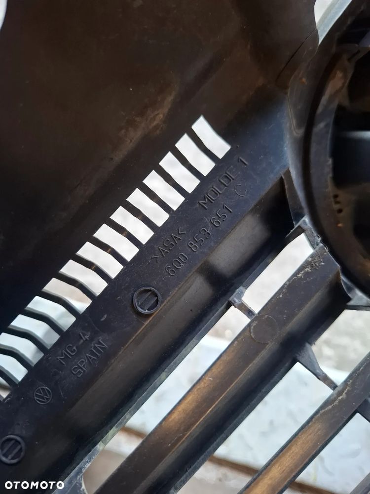 GRILL ATRAPA VW POLO 9N 02-05 SLASK WYSYLKA VAT - 2