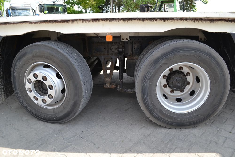 MAN MAN TGM 26.290 TYLKO 297 tys. km TRZECIA OŚ SKRĘTNA MOŻLIWOŚĆ REJESTRACJI JAKO POMOC DROGOWA PLATFORMA dł. 7.4 m zawieszenie PNEUMATYCZNE - 6