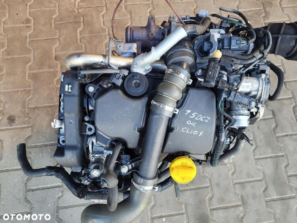 SILNIK 1.5 dCI K9K E628 DACIA RENAULT KANGOO CLIO IV CAPTUR I - 6