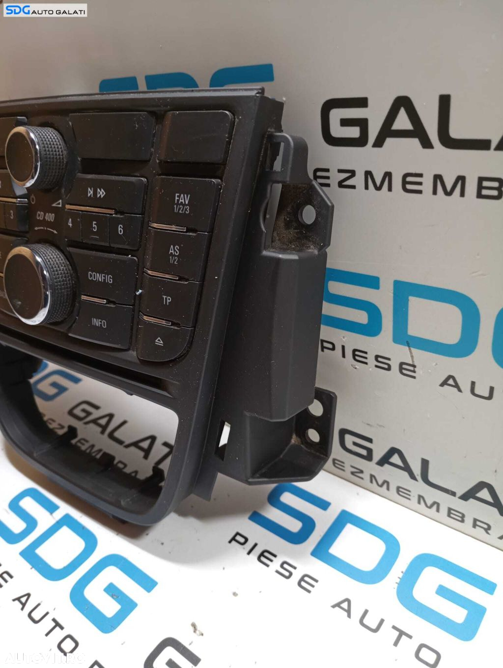 Radio CD Player Interfata Consola Buton Butoane Comanda Opel Astra J 2009 - 2015 Cod 13346050 [M7249] - 2