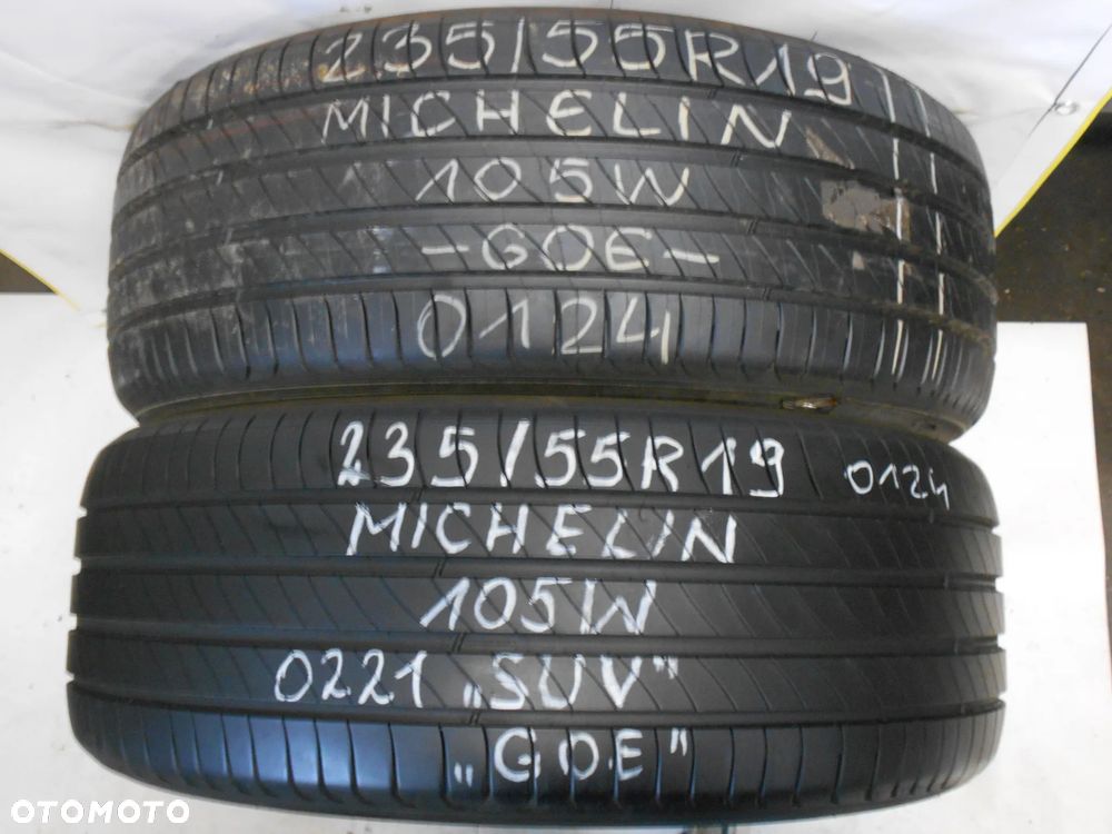 OPONY 235/55R19 MICHELIN PRIMACY 4 GOE SUV DOT 0124 / 0221 7MM - 1