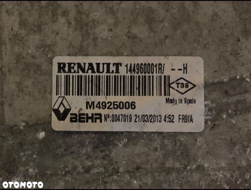 144960001R chłodnica powietrza intercooler 2.0 dci Renault laguna III 3 lift Nissan - 3