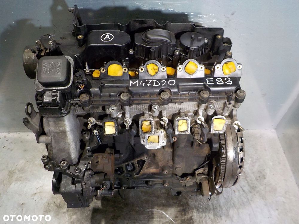 BMW X3 E83 SILNIK 2.0 D 150 KM M47D20 + POMPA 0445010045 7788670 156 TYS - 10