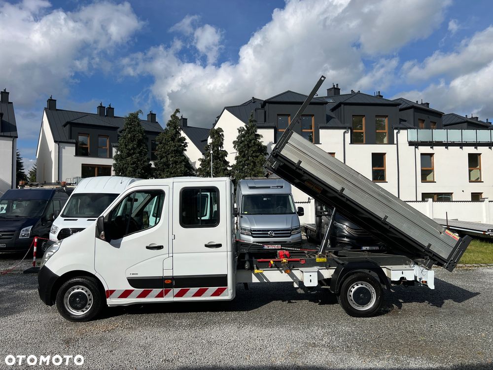 Renault Master Movano Wywrotka Podwozie Załogowe Brygadowe 6 os. 2.3 CDTI 130KM MT6 Salon PL HAK - 5