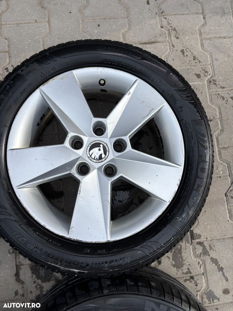 Set Jante/Set Roti Skoda Octavia 3 195/55/16 - 2