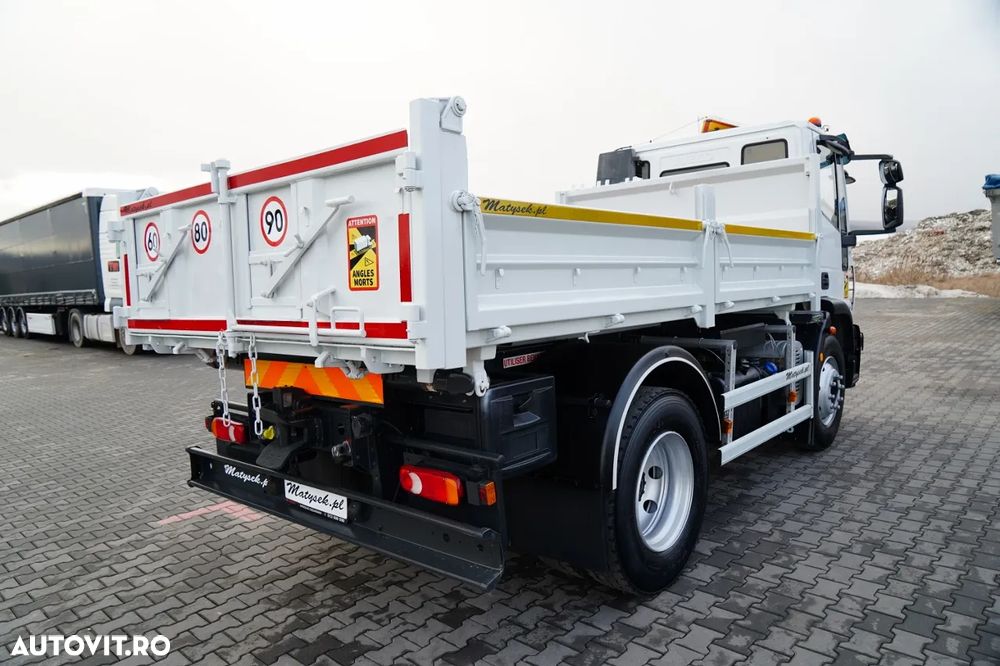 Iveco EUROCARGO 160 E22 / BASCĂLĂTOR 3 DIRECȚII / HIDRODOXIE LATERALĂ / BORDMATIC / EURO 5 EEV - 15
