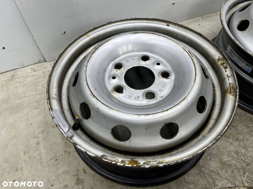 Felgi Citroen Jumper Ducato Boxer Movano 15 cali 6jx15 ET68 5x118 felgi stalowe KOMPLET KFZ 8877 - 8