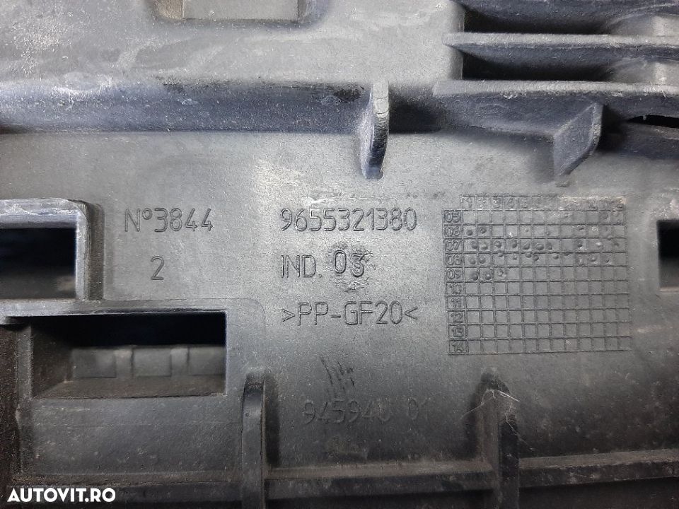 Suport baterie 1.4 b 8fs citroen c3 picasso sh 9655321380 - 3