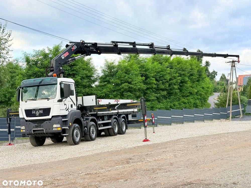 MAN * MAN 41.440 TGS * Napęd 8x6 * HDS Kran Hiab 700 E-9 HIPRO * 22 M * Energetyka * Sprowadzony * - 22