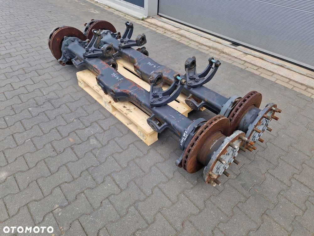 Oś podwieszana Podnoszona Mercedes Actros Arocs 6x2 8x2 NR4/50DCL-7,5 - 1