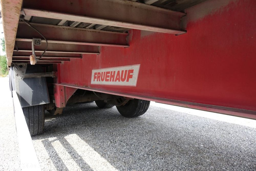 Fruehauf PLATFORMA / STANDARD / OSIE SAF / PODŁOGA WZMACNIANA - SZYNA-DESKA - 12