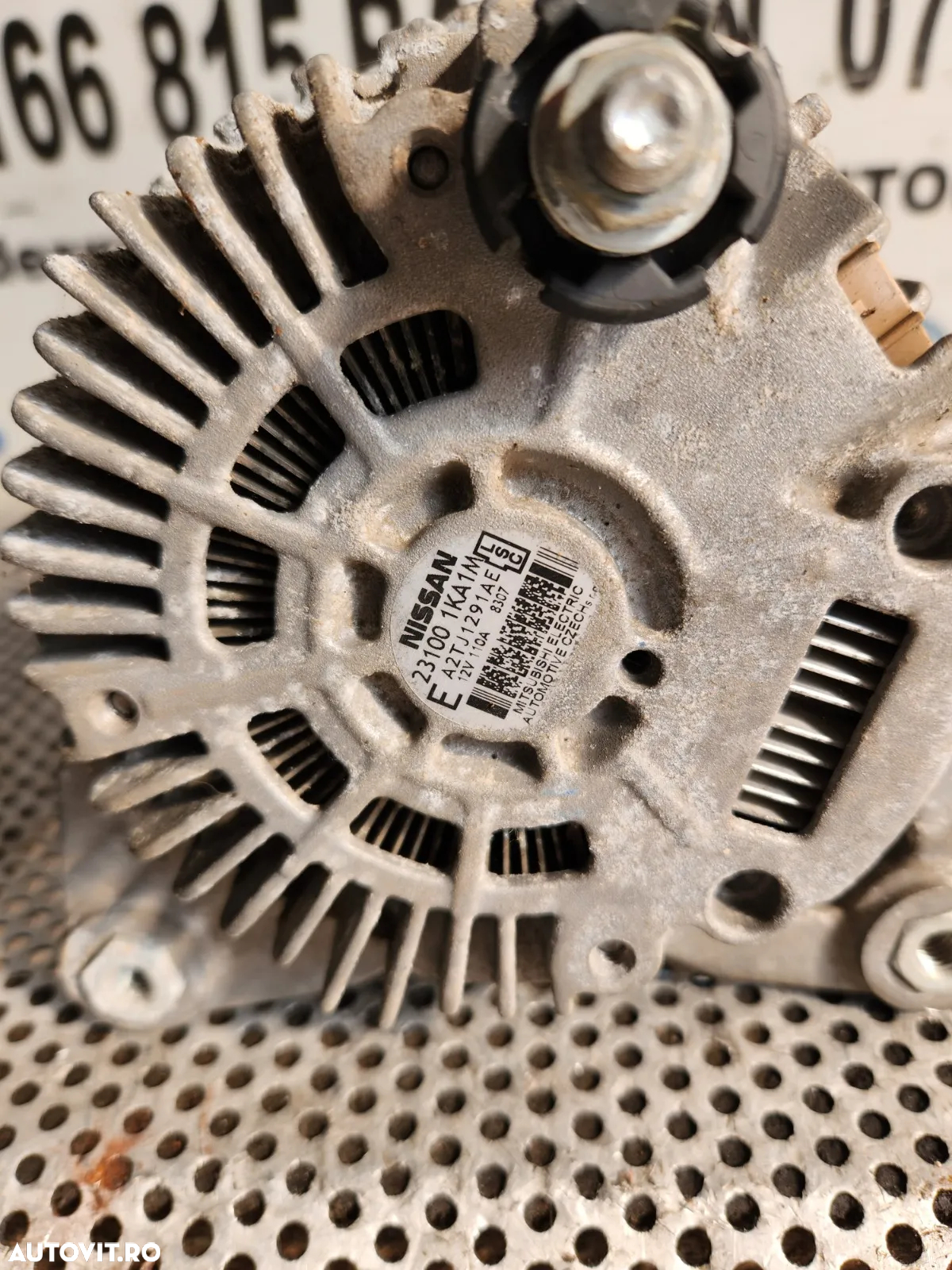 Alternator Nissan Juke Qashqai J11 1.6 Benzina Euro 5/6 Cod  1KA1M - Dezmembrari Arad - 8