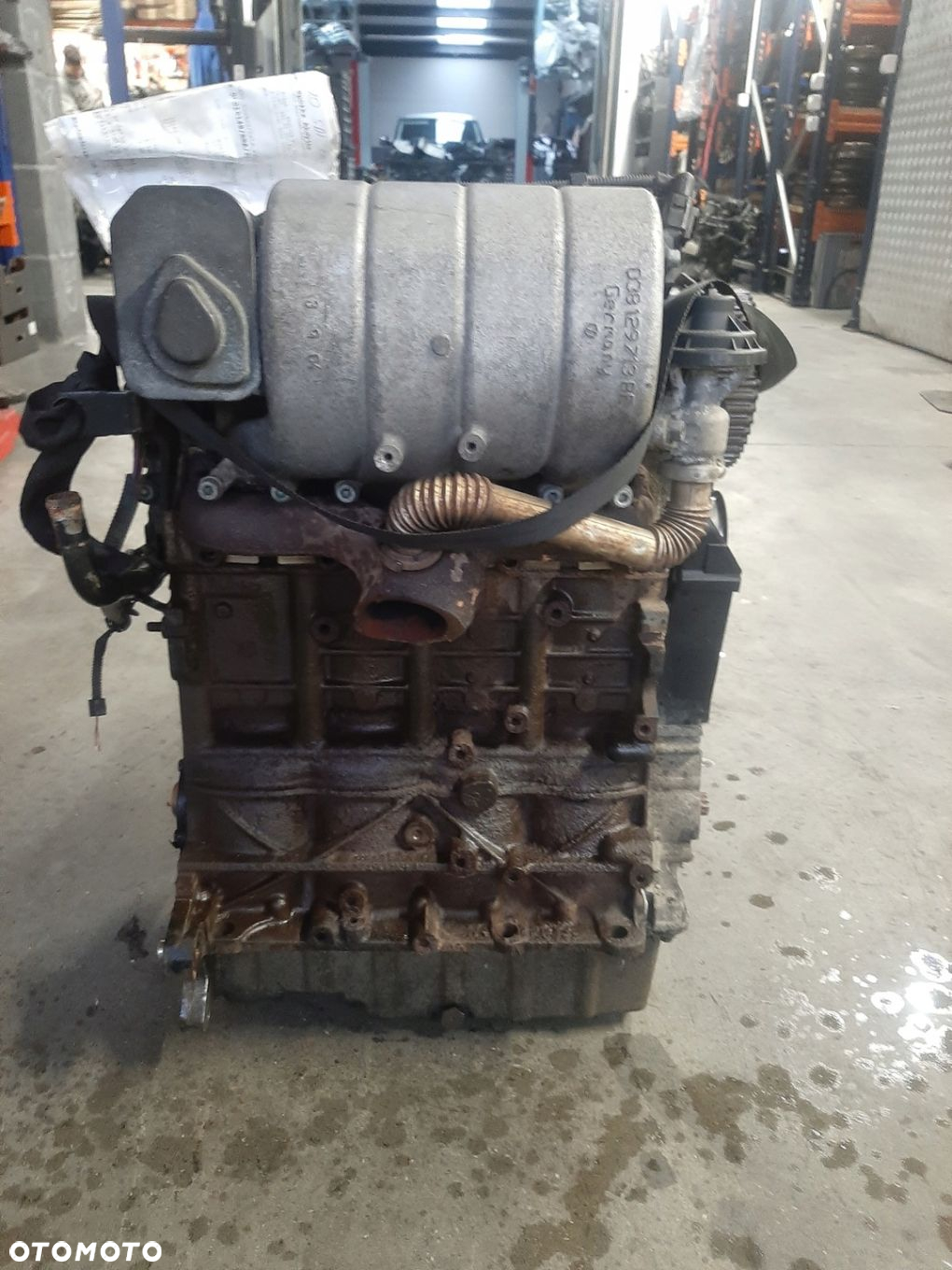 VOLKSWAGEN CADDY III 2003- SILNIK KOMPLETNY DIESEL BDJ 2.0 SDI 169000KM - 4