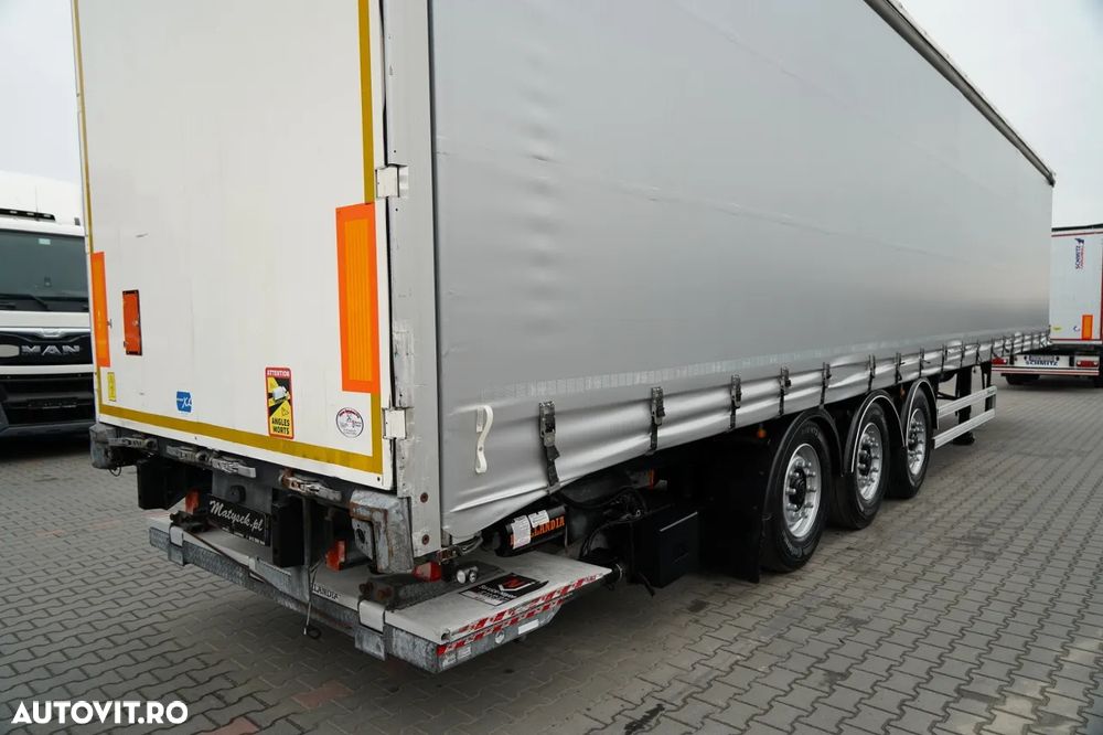 Fruehauf CORTINĂ / STANDARD / LIFT / BALCĂ PODEA PUTERNICĂ / AXĂ RIDICATĂ - 13