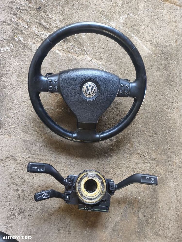 Volan cu padele și retrofit  comenzi volan  Volkswagen Passat B6 - 2