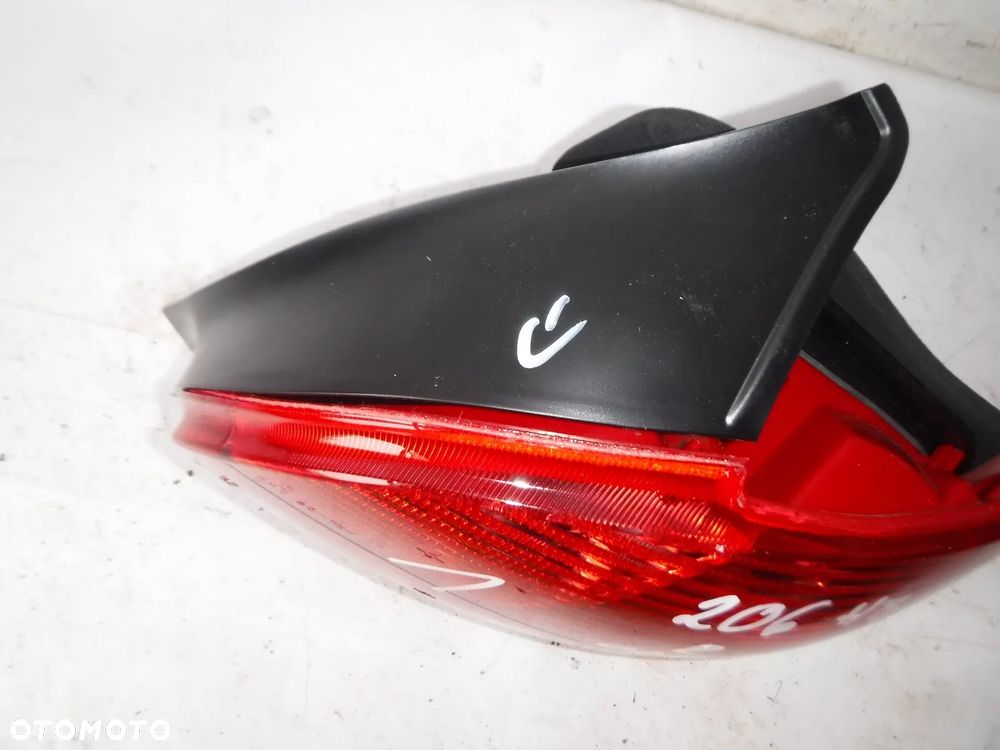 peugeot 206 lampa tył prawa tylna wkład  nowa oryginał - 6