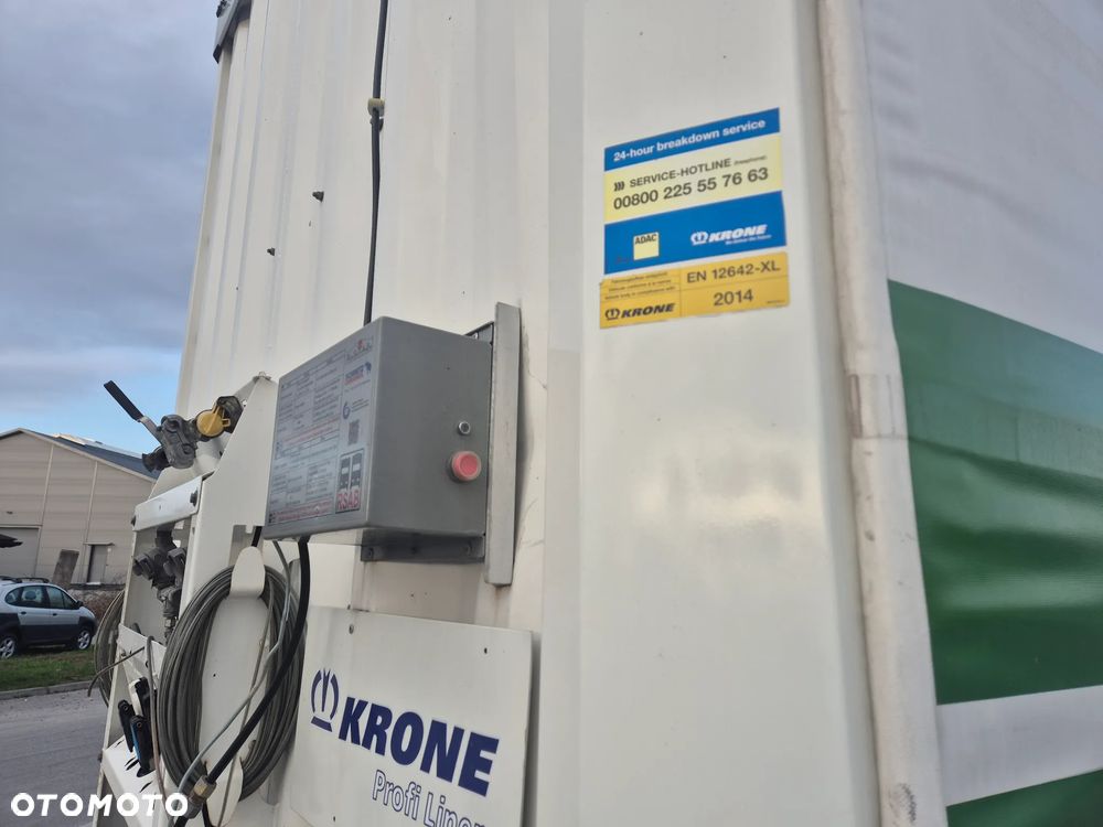 Krone BURTY podnoszona oś BEZ RDZY STANDARD / OPONY 70% / STAN BARDZO DOBRY / OD PIERWSZEGO WŁAŚCICIELA / PALECIARA / TOP / sprowadzona z Niemiec !! - 25