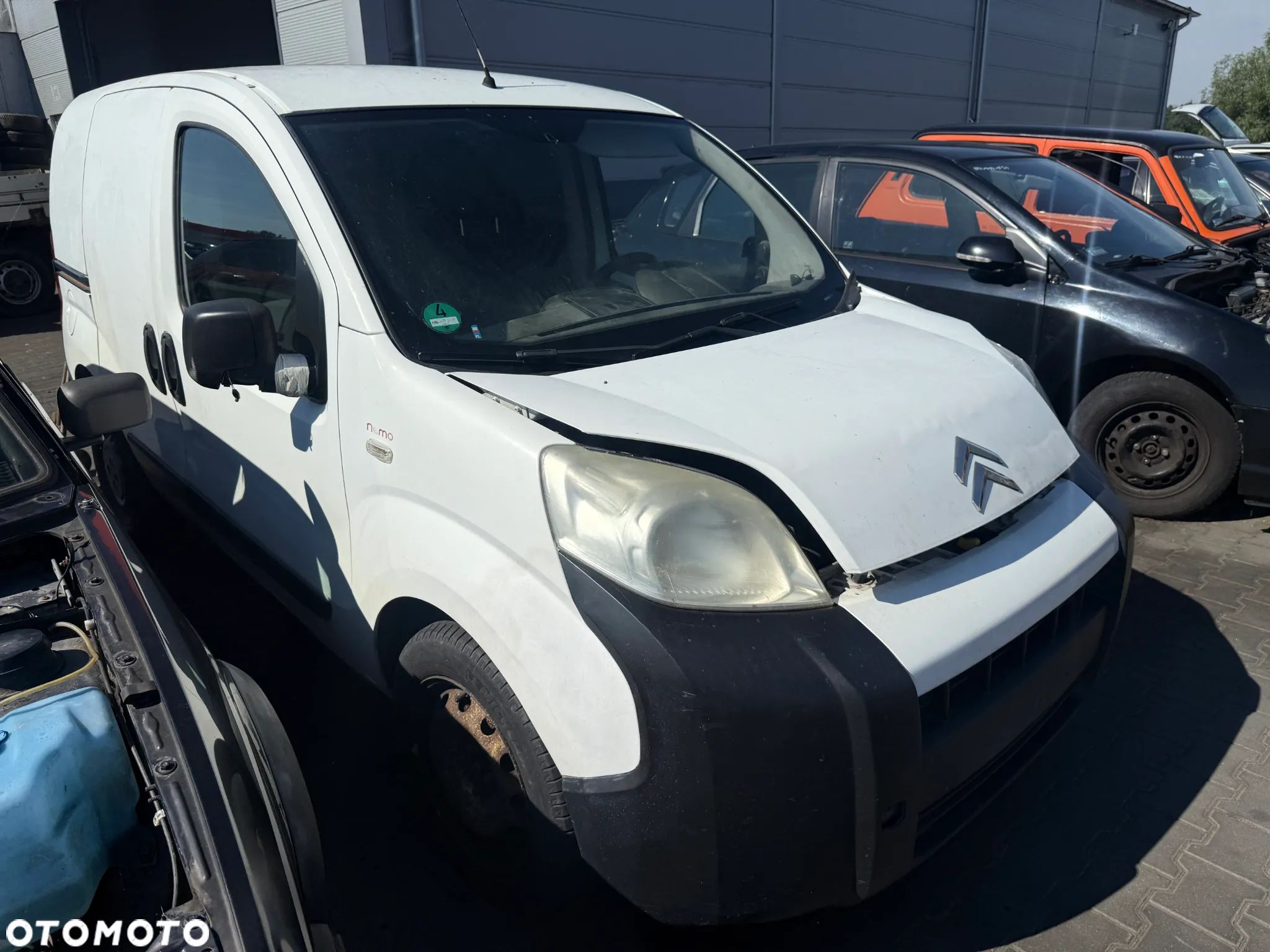 Citroen Nemo 1.3 Hdi Maska Drzwi Zderzak Lusterko Lampa Reflektor - 1