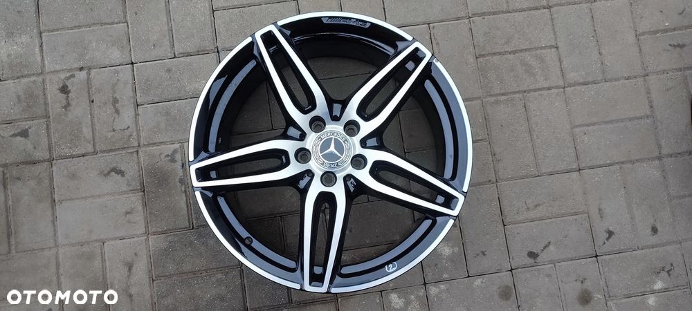 FELGI ALUMINIOWE STOPNIOWANE 5x112 8Jx19 CALI ET20 fi 66.6 AMG 2134013800 2x9Jx19 CALI ET 49 213 4012100 MERCEDES W213 KOMPLET 4 SZTUKI - 3