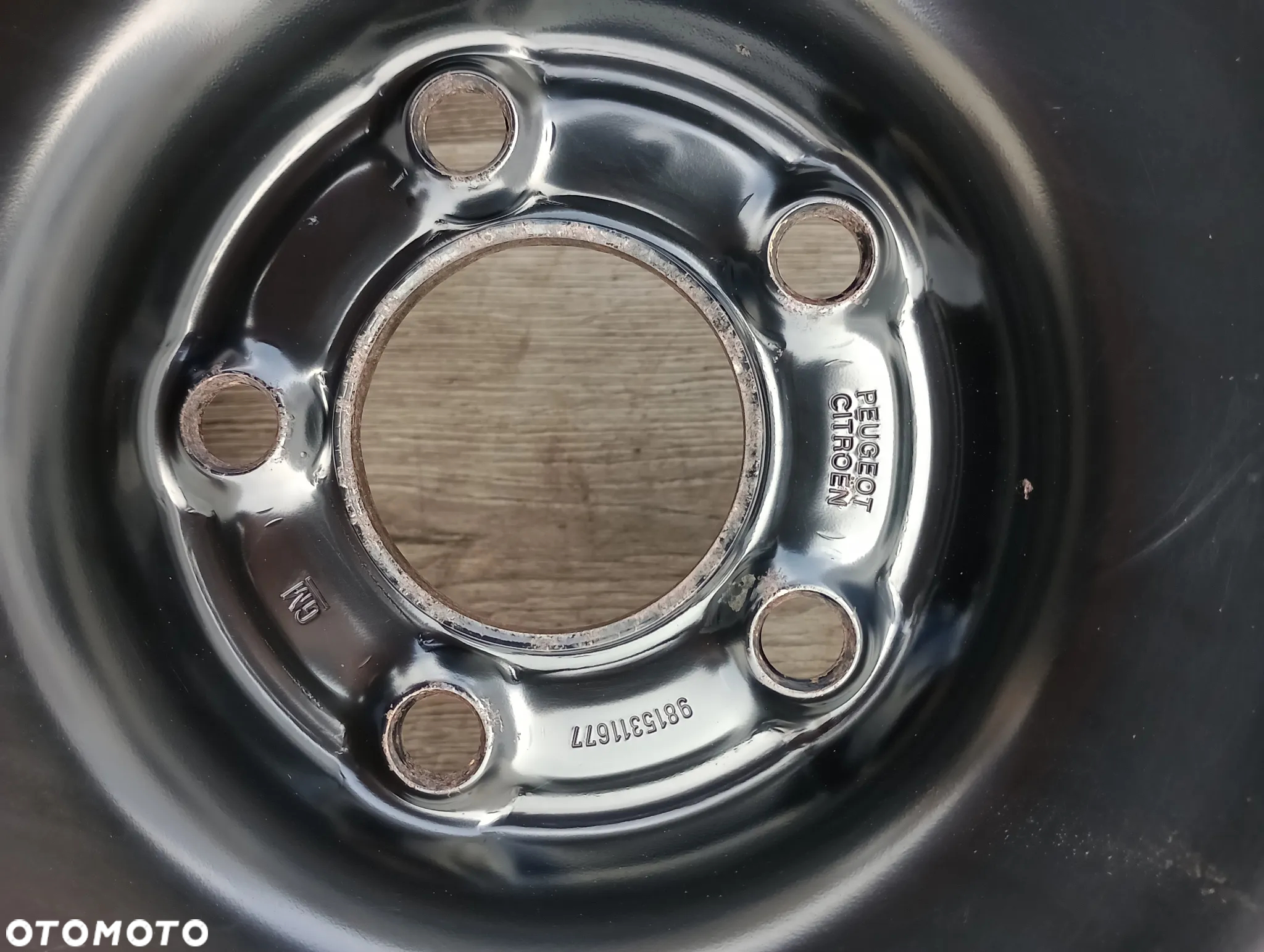FELGI STALOWE 5x108 R16 6,5J ET47 OPEL COMBO TOYOTA PROACE CITY CITROEN BERLINGO C4 PEUGEOT 508 607 BOXER PARTNER - 8