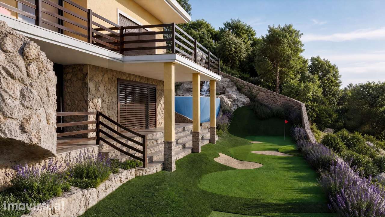 Terreno pronto a construir com Projeto em fase de APROVAÇÃO na Qta da