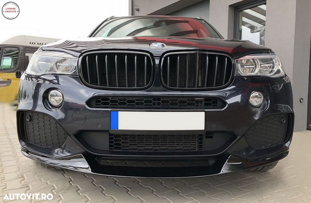 Pachet Exterior Aero Prelungire Bara Fata si Difuzor BMW X5 F15 (2014-2018) M Tech- livrare gratuita - 17