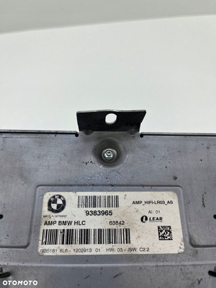 BMW 1 F20 F21 MODUŁ RADIA WZMACNIACZ HIFI 9383965 - 3