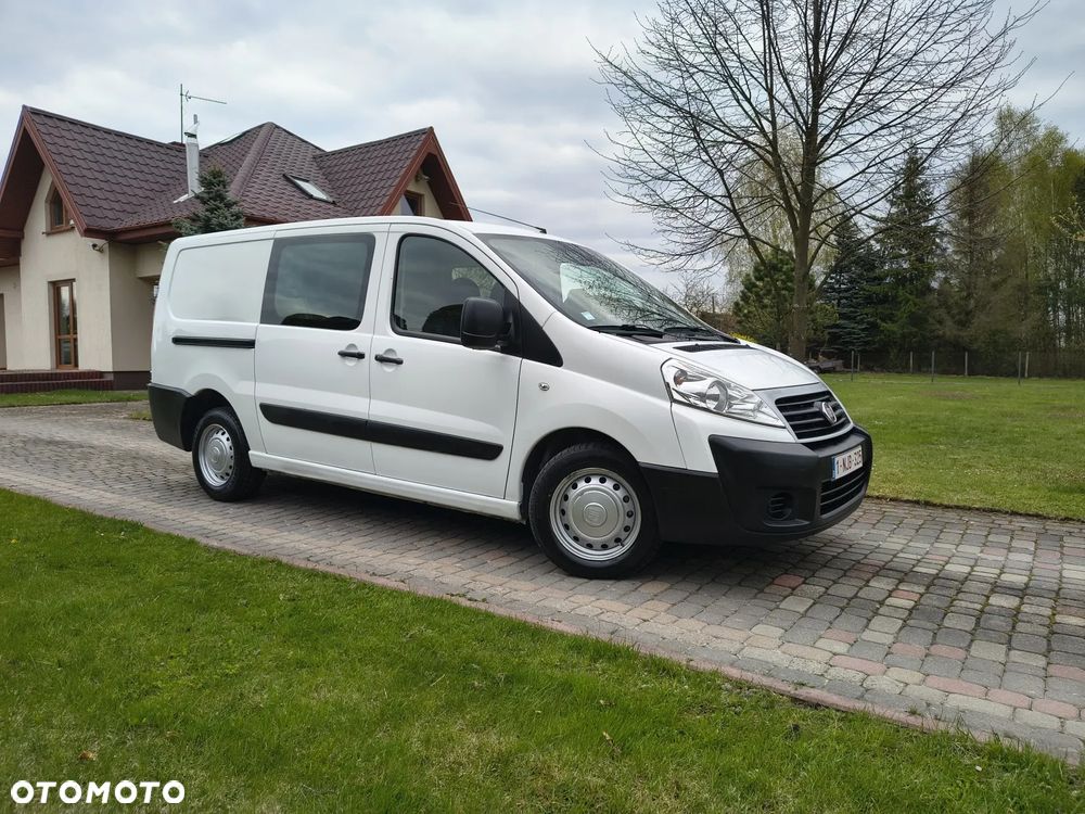 Fiat SCUDO Klima Elektryka Dubel Kabina 6os Brygadówka Hak - 22
