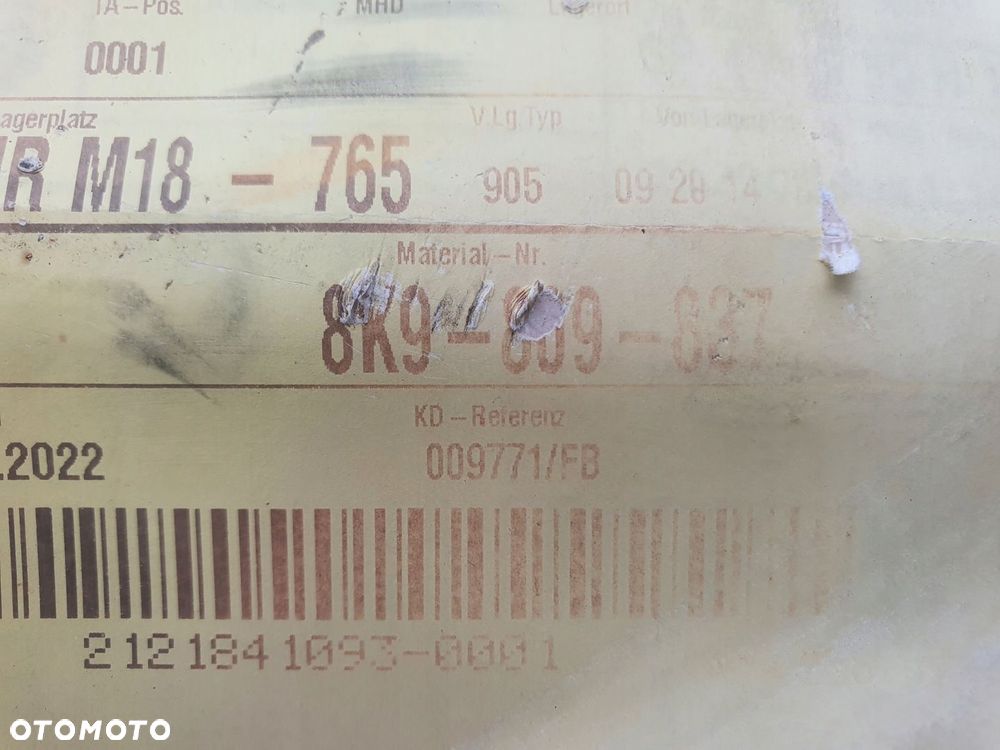 Błotnik tył tylny lewy Audi A4 B8 Kombi rok 07-15 - 5