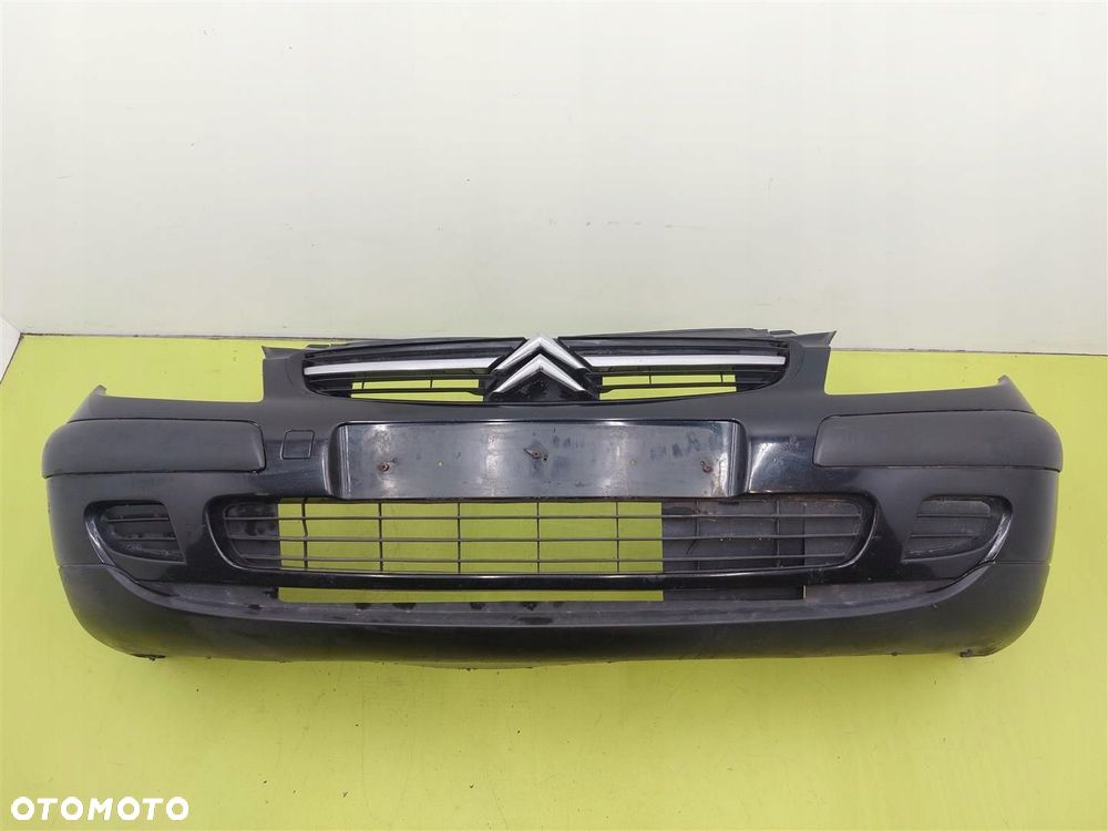 Zderzak przód przedni Citroen C5 I 2001-2004 PRZED LIFT EXYB CZARNY - 1