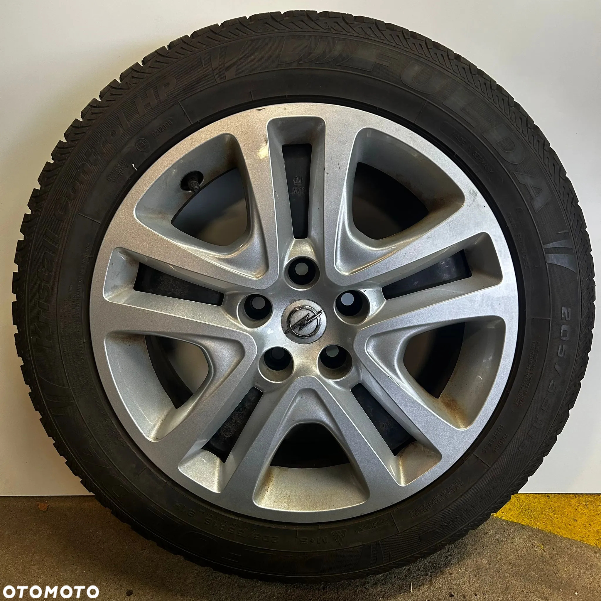 Felga stalowa strukturalna Opel OE Astra K 6.5Jx 16" 5x105 ET41+ KOŁPAKI - 4