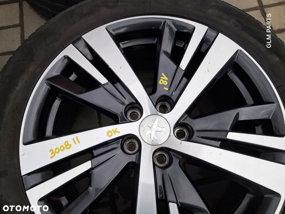 peugeot 3008 ii felgi koła aluminiowe18" 9809687377 5x108 - 4