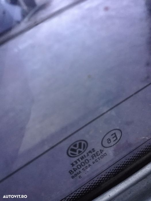 Uși ușa vw cady 2003-2010 haion Dreapta spate culisantă geamuri geam - 3