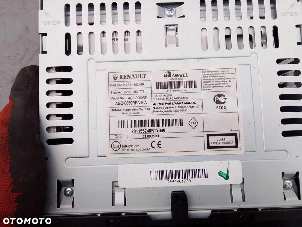 radio dacia duster i lift 13- 281155248r - 2