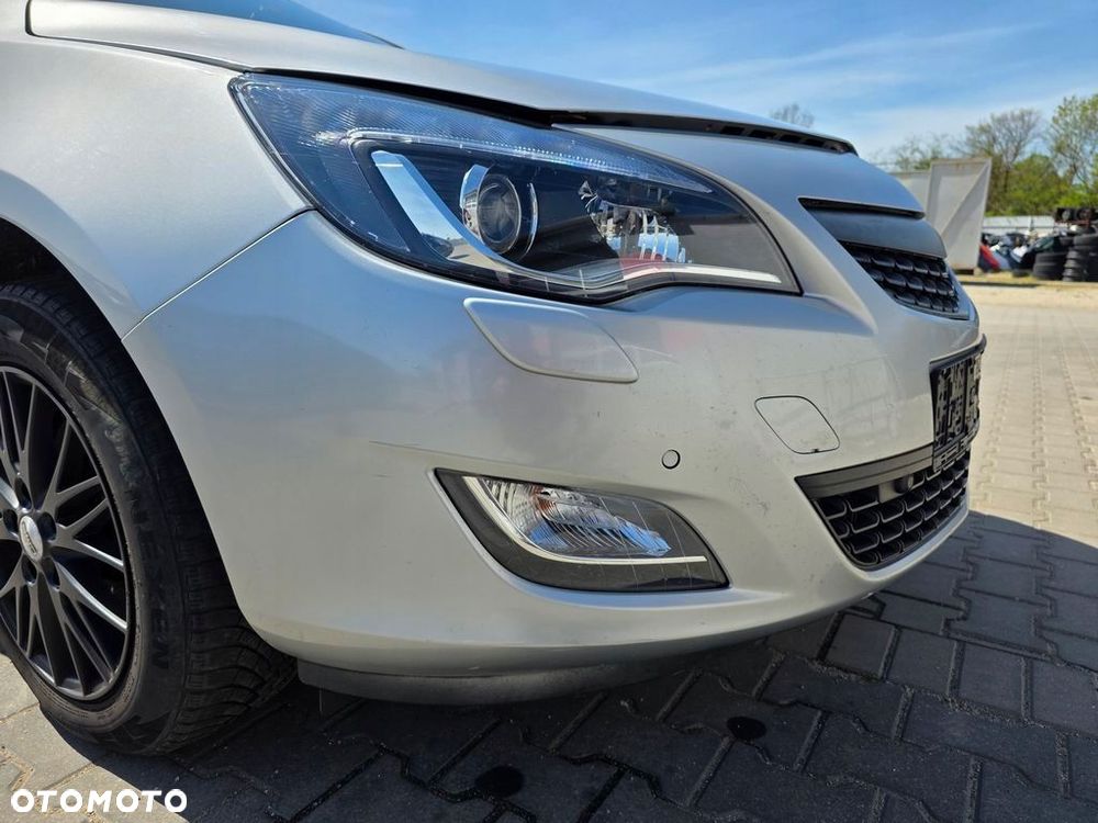 OPEL ASTRA J IV ZDERZAK PRZEDNI KOMPLETNY SPRYSKI POD XENON GRILL PDC Z176 - 2