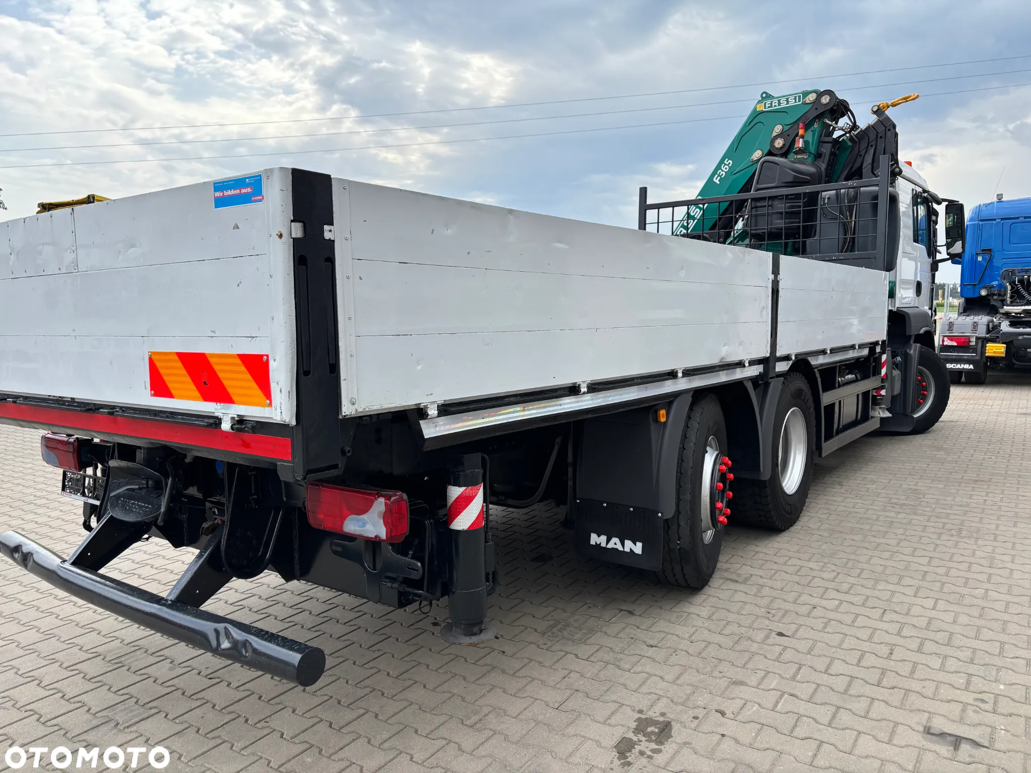 MAN TGS 26.440 6x2/4 HYDRODRIVE FASSI F365A (6x4)  napęd pomocniczy, oś tylna skrętna i podnoszona, 440 KM, HDS FASSI  F365 A.2.25 do kontenerów, budowlany, do energetyki , terenowy, z Niemiec - 21
