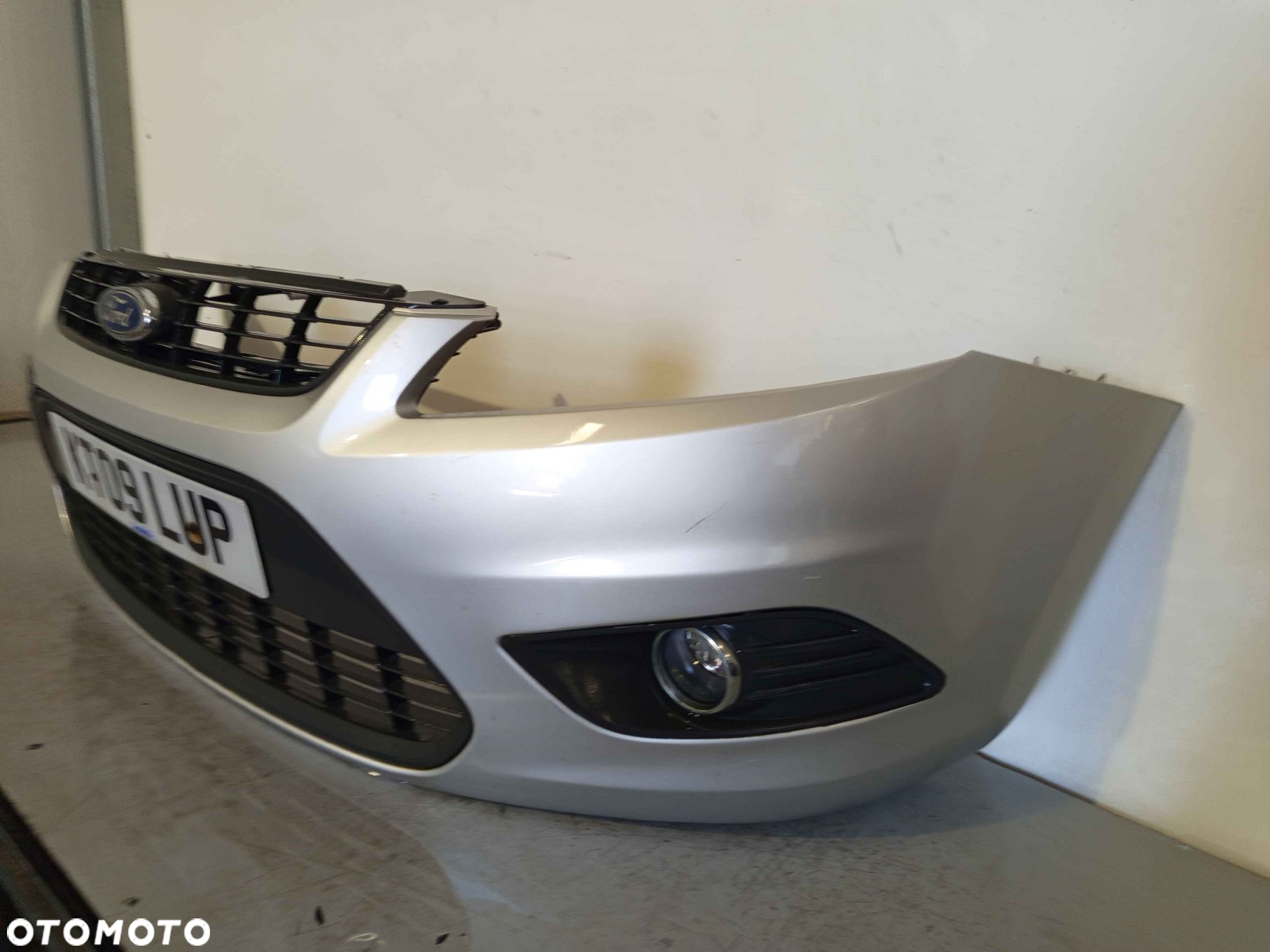 + ZDERZAK PRZÓD PRZEDNI FORD FOCUS MK.2 2 II LIFT FL 03 SREBRNY HALOGENY - 2