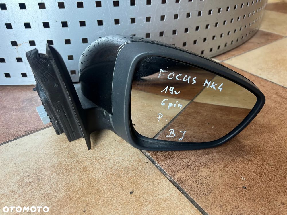 LUSTERKO ZEWNĘTRZNE PRAWE LEWE 6 PINÓW FORD FOCUS MK4 2019 ORYGINAŁ SUPER STAN NUMER LAKIERU BJ EUROPA - 4