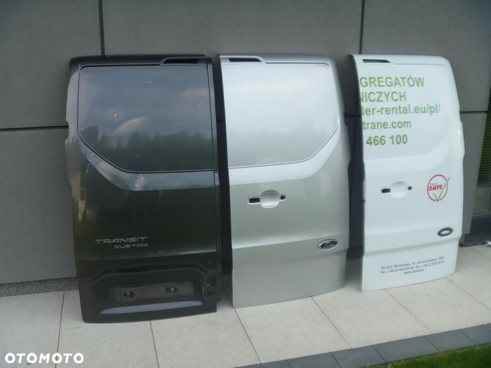 FORD TRANSIT CUSTOM DRZWI TYLNE PRAWA LEWE PEŁNE - 3